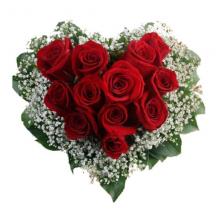 Valentine Heart Shaped Bouquet Valentine Heart Shaped Bouquet